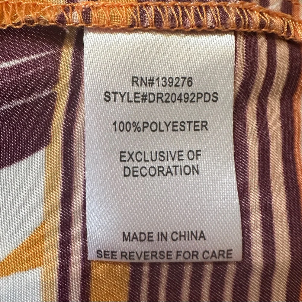 DR2 Multi-Color Abstract Floral Kimono - Picture 8 of 8